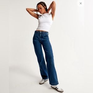 Abercrombie high rise 90s relaxed jeans